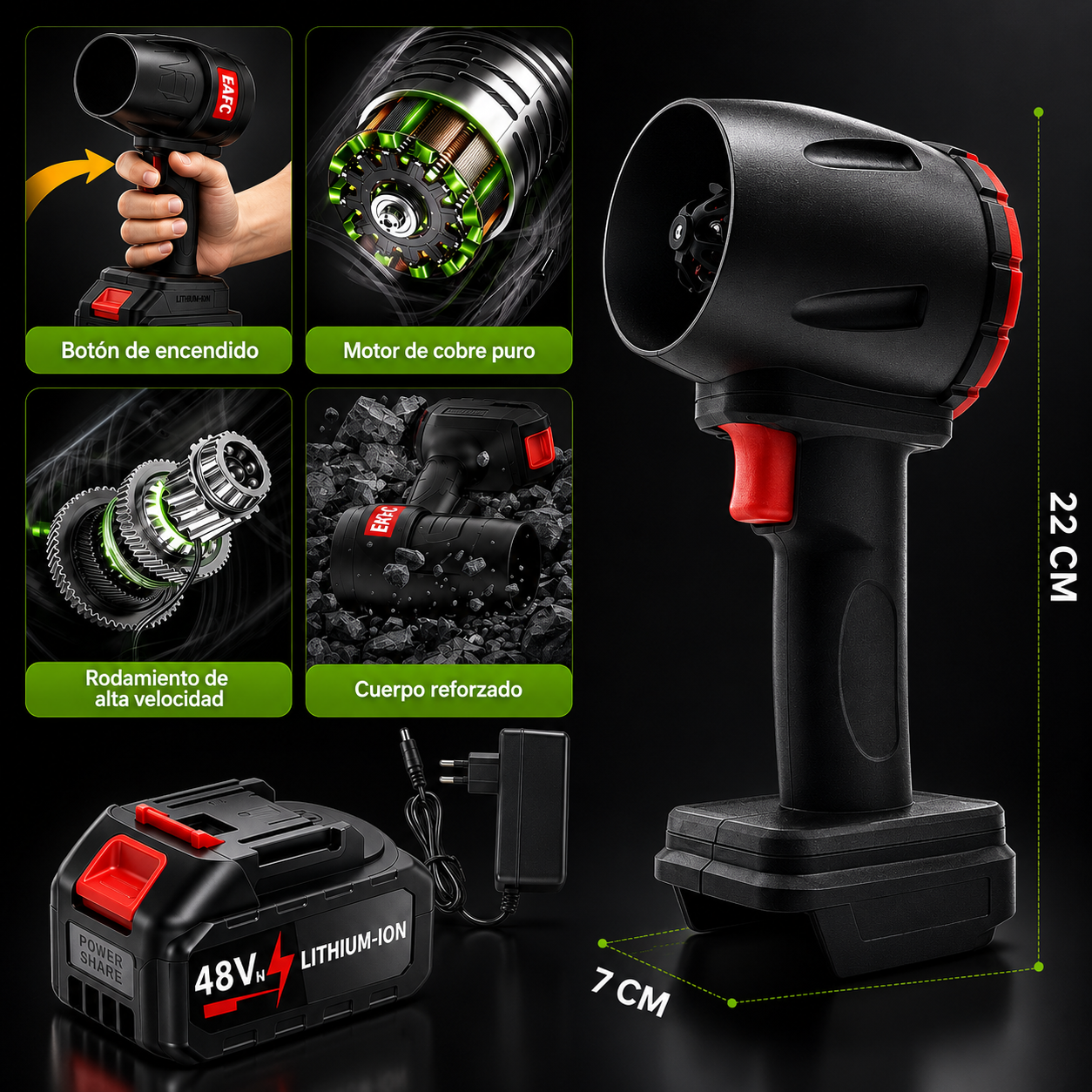 TurboSoplador PRO⁴⁸ⱽ